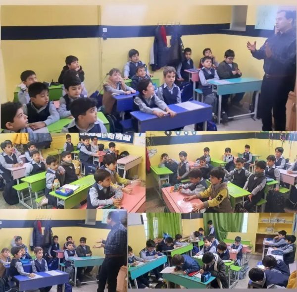 برگزاری کلاس خوشنویسی برای دانش آموزان دبستان کیان